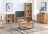 Kilmore Oak Low Bookcase